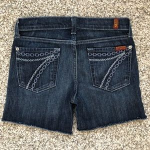 7 For All Mankind Jean shorts